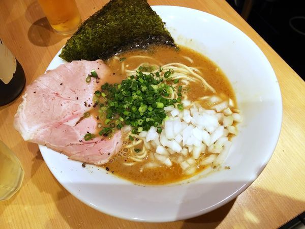「濃厚海老煮干そば 　850円」@麺屋 まほろ芭の写真