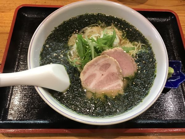 「生青海苔ラーメン」@麺ぽーかろぅの写真