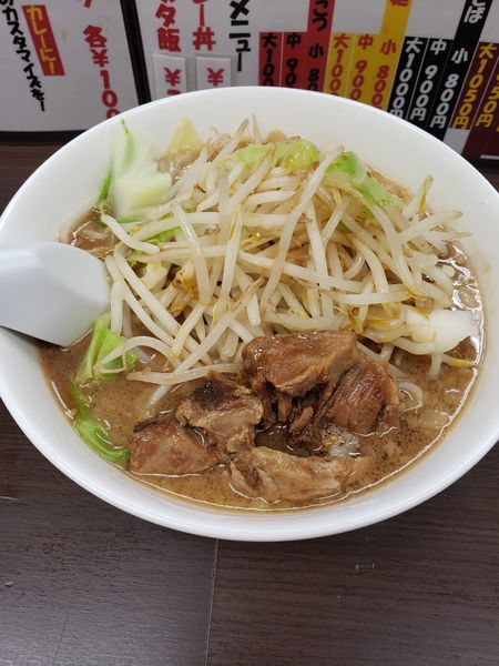 「そば中1.5玉」@ラーメン 子ブタ屋 座間店の写真