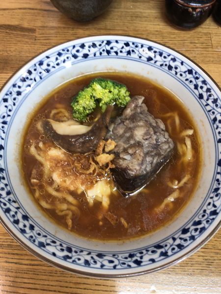 「限定   牛バラ赤ワイン煮中華そば」@㐂九家の写真