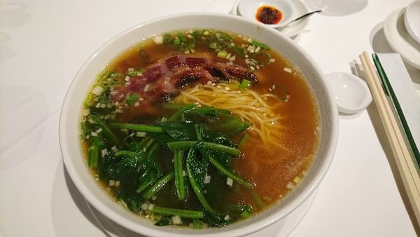 「チャーシューつゆ麺　１８４０円（税サ別）」@聘珍樓 横浜本店の写真