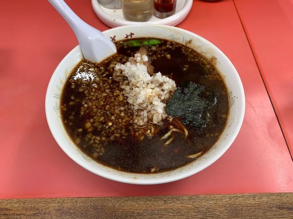 「ラーメン（大盛り）」@ラーメン ちとせの写真