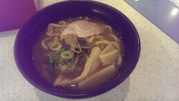 「コクうま鬼煮干ラーメン」@かっぱ寿司 アクロスプラザ若葉台店の写真