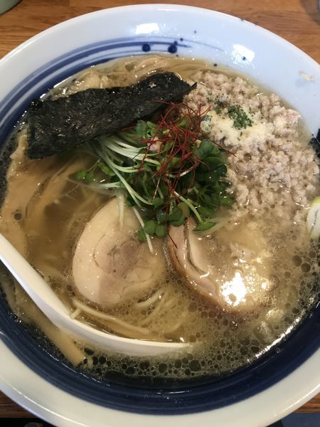 「塩鶏そば」@麺屋 鶏口の写真