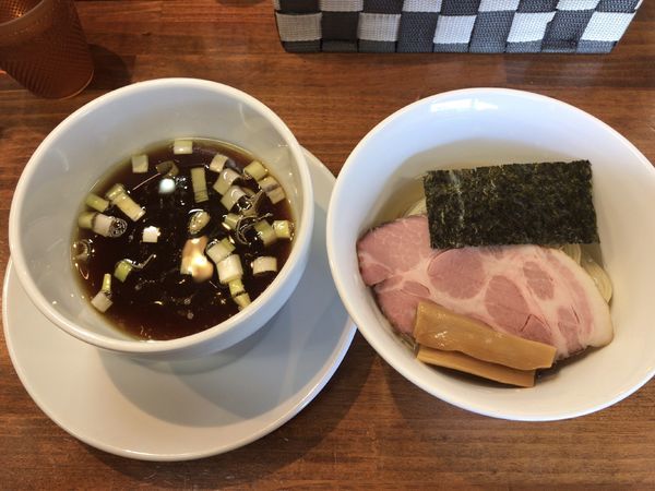 「醤油つけめん」@塩らーめん 千茶屋の写真
