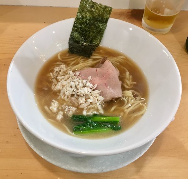 「クエそば【限定】1200円」@麺屋BISQの写真