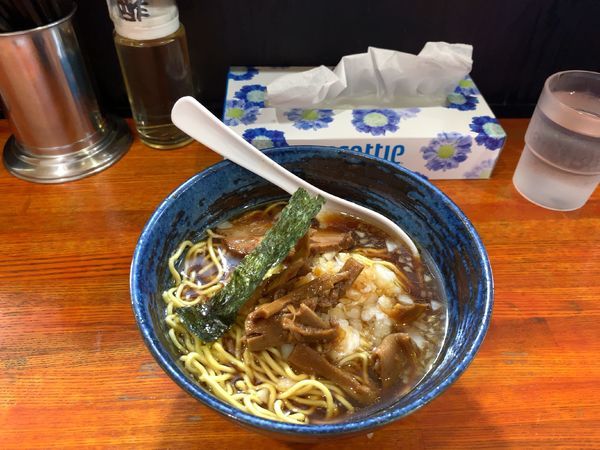 「中華そば・カリーセット(1000円」@新えびすやの写真