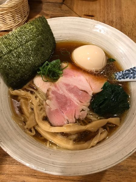 「味玉醤油そば」@中華そば きなりの写真