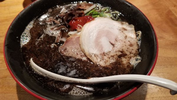 「期間限定　麺IB（麺･イン･ブラック）」@博多一風堂 松本店の写真