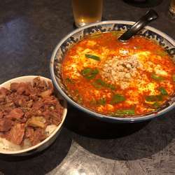 からめん5辛＋牛すじめし