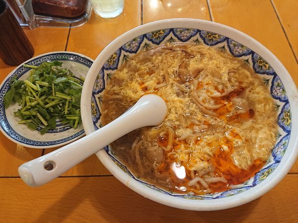 「スーラータンメン」@中国ラーメン 揚州商人 新横浜店の写真