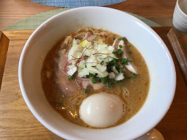 「鶏白湯チャーシュー」@中華蕎麦 はざまの写真