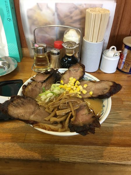 「ネギ味噌チャーシュー」@ラーメンハウス 東寺町店の写真