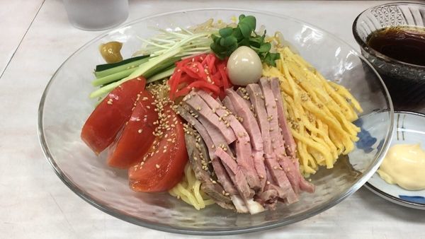 「冷やし中華」@煌龍軒 大森店の写真