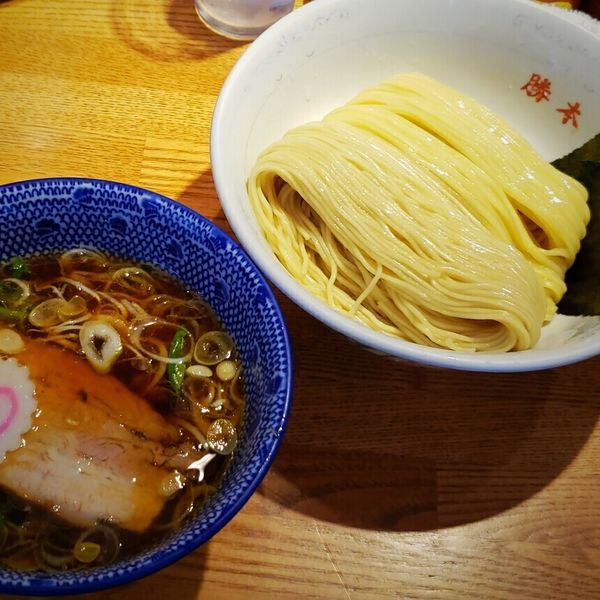 「清湯つけそば ８３０円」@つけそば 神田勝本の写真