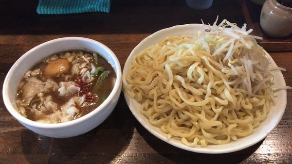 「特つけめん¥980、無料麺マシ・野菜」@麺 池谷精肉店の写真