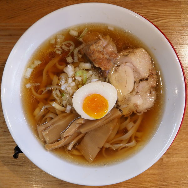 「しょう油らーめん」@鎌倉RENの写真