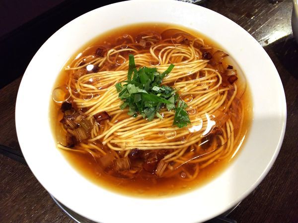 「鯛と生姜の冷やしそば」@立ち呑み居酒屋 金町製麺の写真