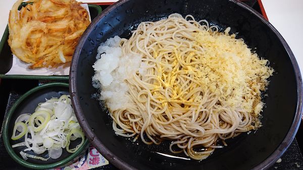 「朝そば 鬼おろし」@ゆで太郎 伊勢佐木長者町店の写真