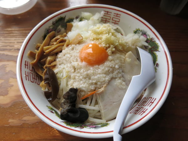 「油麺：900円」@ら〜めん ぽっぽっ屋 晴海トリトン店の写真