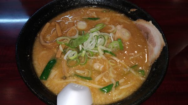 「味噌ラーメンさっぱり」@こってりらーめん なりたけ 本八幡店の写真
