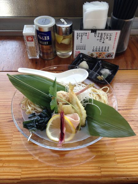 「【限定】冷やし鱚煮干そば 980円」@中華そば よしかわの写真