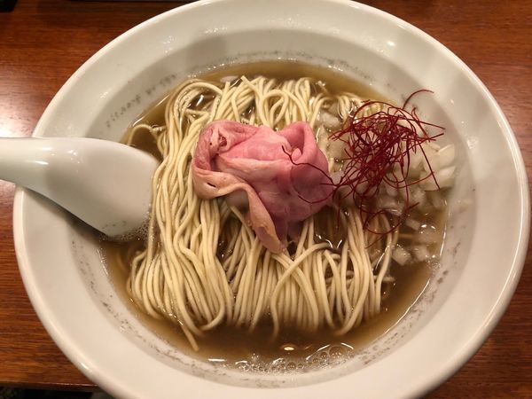 「熟成ジビエ蕎麦」@麺処 にぼし香 横浜店の写真