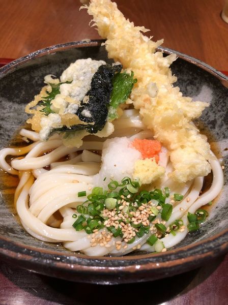 「ひや天」@うどん棒 大阪本店の写真