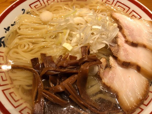 「冷やかけ中華そば［ 大盛り ］」@田中そば店 秋葉原店の写真