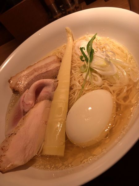 「特製塩　1350円」@楢製麺の写真