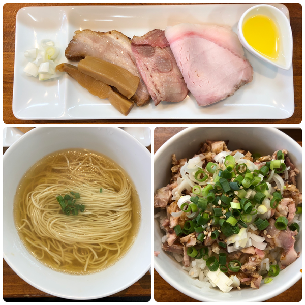 「限定 アゴ節コンチータ☆改」@塩らーめん 千茶屋の写真