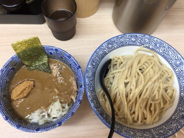 「つけめん(並)　８４０円」@狼煙 大宮店の写真