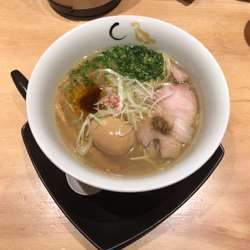 真鯛と蛤の塩そば+味玉