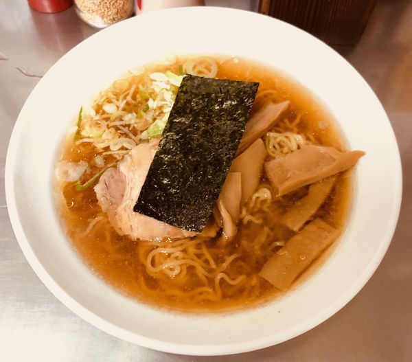 「中華そば（￥400）」@大江戸そば 上野9・10番ホーム店の写真