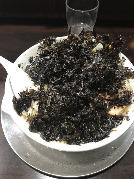 「岩のりラーメン」@らーめん潤 蒲田店の写真