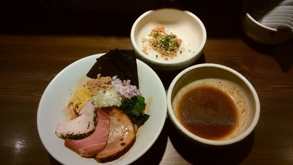 「（5/31限定）濃厚アゴ出汁和えつけ麺」@つけ麺 一燈の写真