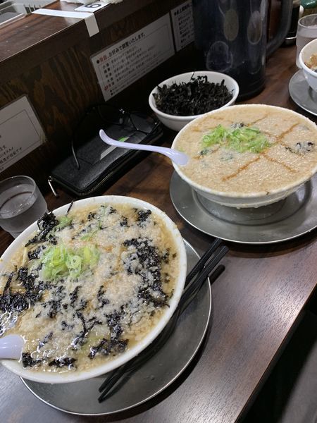 「岩のりラーメン」@らーめん潤 蒲田店の写真