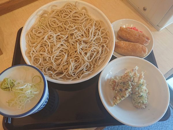 「もりそば 300円」@田そばの写真