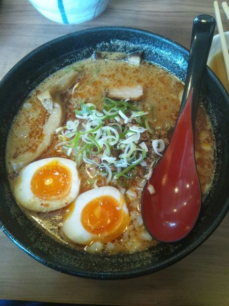 「辛味噌担々（味玉付き）」@らー麺とっつぁんの写真