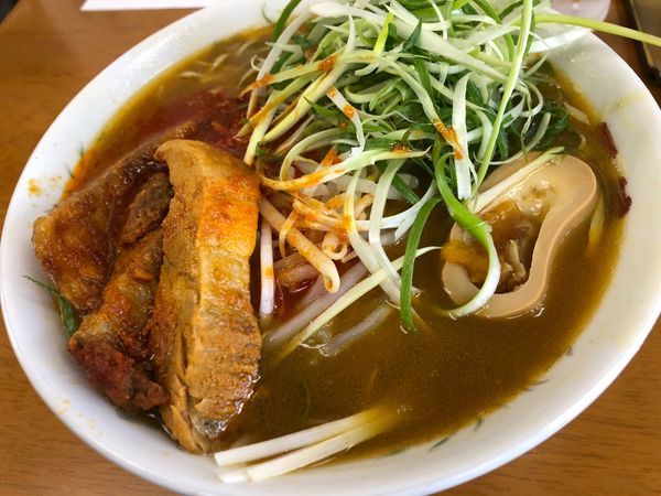 「カレッピ2辛」@面館の写真