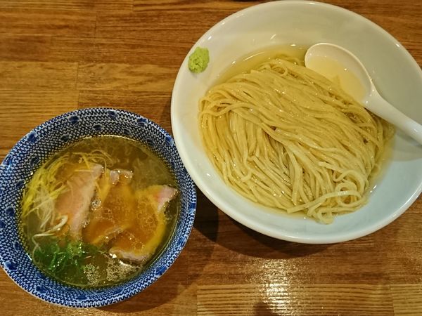 「昆布水つけめん（塩）￥900」@麺処 青野の写真