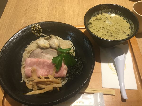 「濃厚牡蠣つけそば(¥980)【寿製麺よしかわ】」@むぎくらべの写真