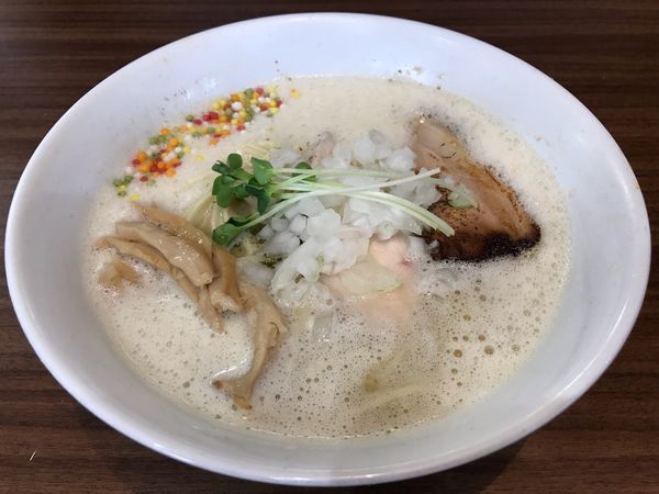 「あわ塩そば  750円」@自家製麺 くまがいの写真