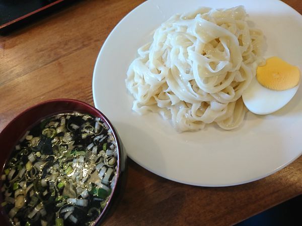 「刀削つけ麺(700円)」@龍勝麺館の写真