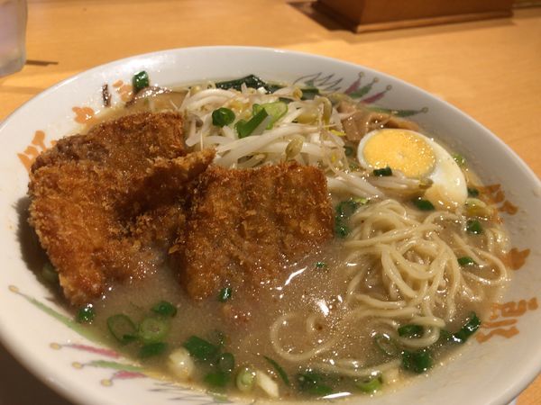 「みそカツラーメン 850円」@豚太郎 介良店の写真
