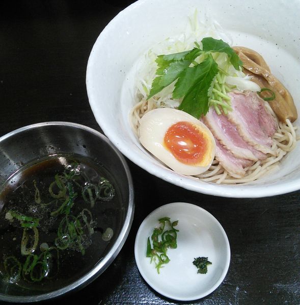 「鴨つけそば　８５０円」@麺や 魁星の写真