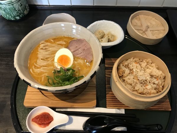 「鶏白湯麺ver.4改〜まるごと甘海老〜」@ORIBEの写真