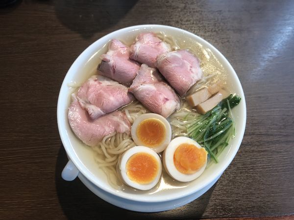 「冷し山六そば【塩】」@麺創 なな家の写真