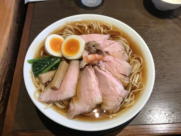 「新・山六そば【醤油】」@麺創 なな家の写真