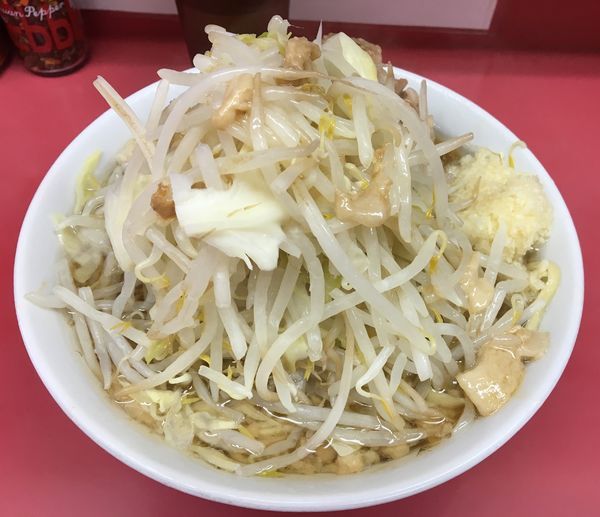 「小ラーメン  ヤサイ  ニンニク アブラ」@ラーメン二郎 小岩店の写真